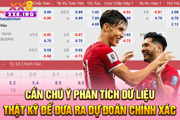 Cần chú ý phân tích dữ liệu thật kỹ để đưa ra dự đoán chính xác